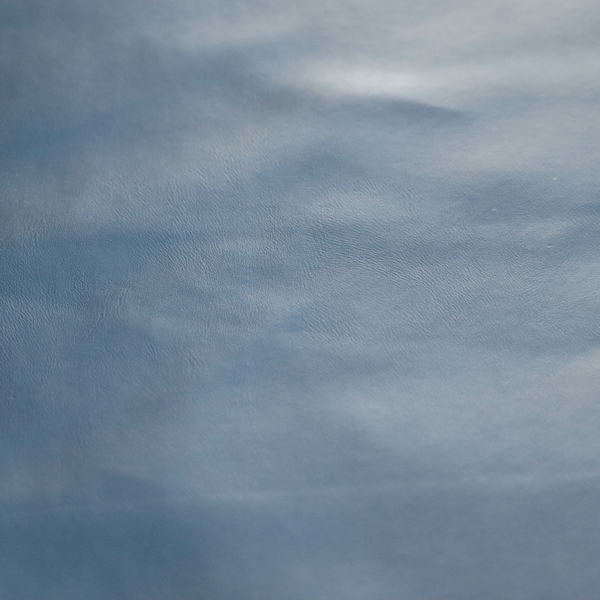 Sulmona Faux Leather Smooth Effect In Teal Blue Colour Upholstery Fabric CTR-1478