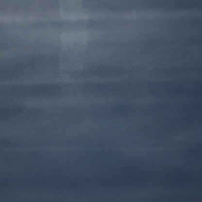 Sulmona Faux Leather Smooth Effect In Navy Blue Colour Upholstery Fabric CTR-1479