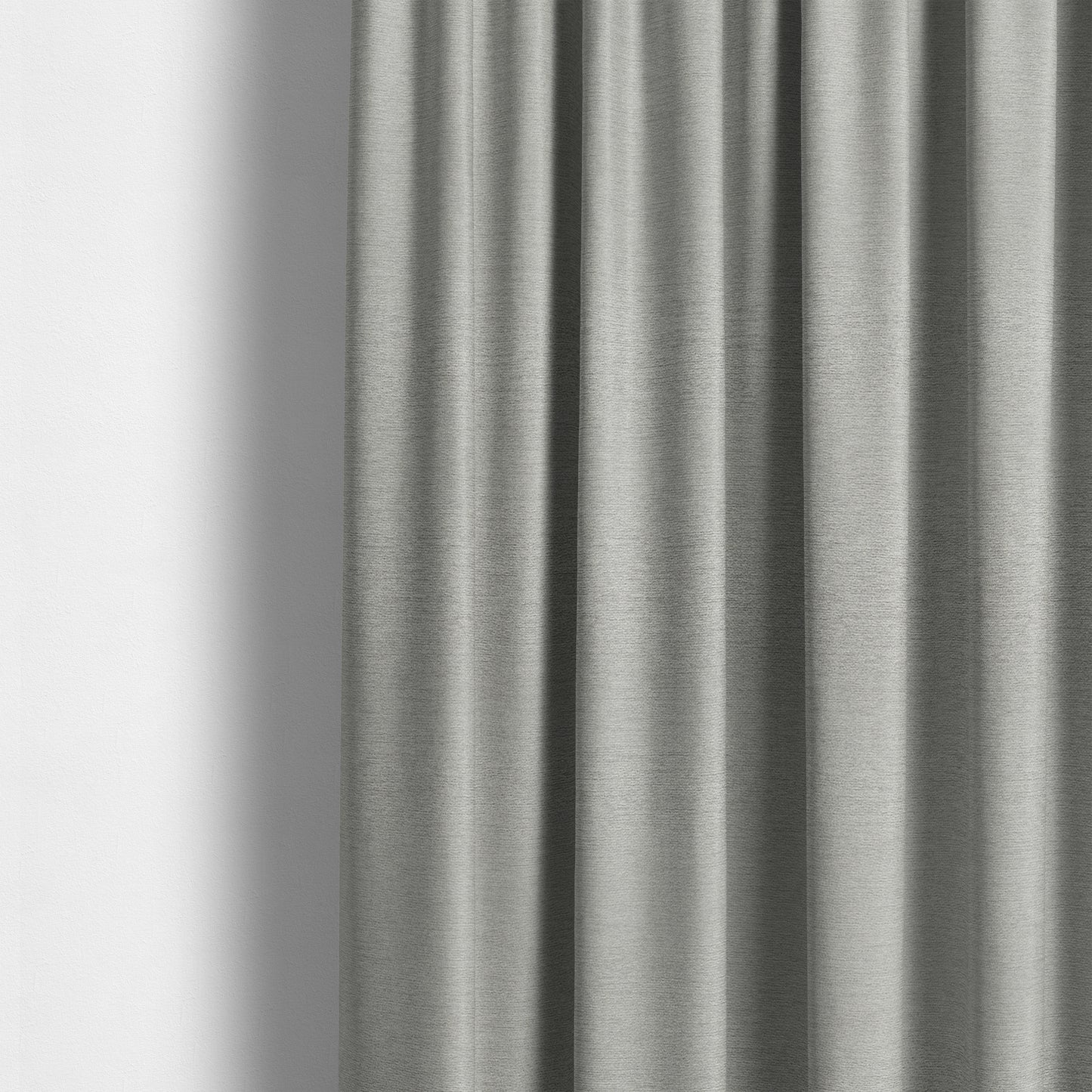 Boston Flat Weave Grey Recycled Upholstery Fabric CTR-1485 - Made To Measure Curtains