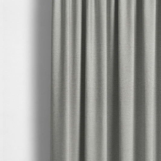 Boston Flat Weave Grey Recycled Upholstery Fabric CTR-1485 - Made To Measure Curtains