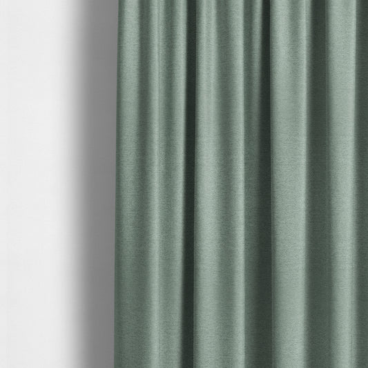 Miami Soft Plain Weave Water Repellent Green Upholstery Fabric CTR-1488 - Made To Measure Curtains