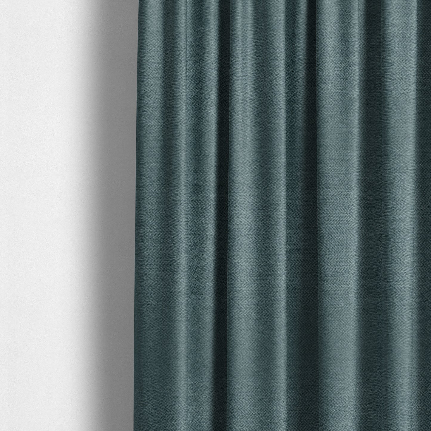 Miami Soft Plain Weave Water Repellent Blue Upholstery Fabric CTR-1491 - Made To Measure Curtains