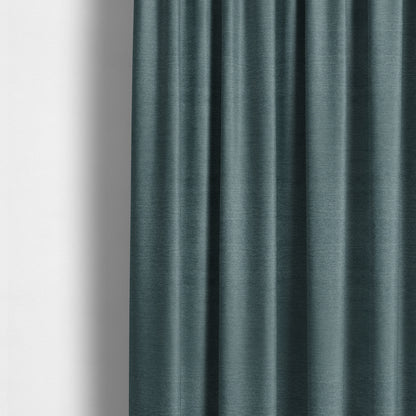 Miami Soft Plain Weave Water Repellent Blue Upholstery Fabric CTR-1491 - Made To Measure Curtains