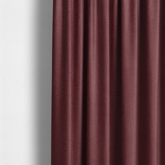 Miami Soft Plain Weave Water Repellent Red Upholstery Fabric CTR-1502 - Made To Measure Curtains