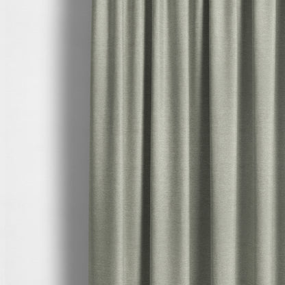 Miami Soft Plain Weave Water Repellent Silver Upholstery Fabric CTR-1504 - Made To Measure Curtains