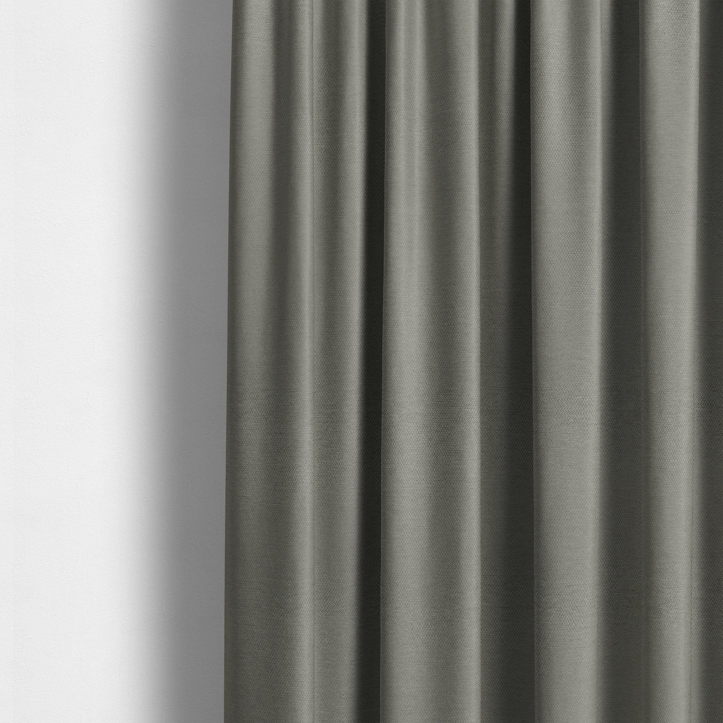 Miami Soft Plain Weave Water Repellent Grey Upholstery Fabric CTR-1505 - Made To Measure Curtains