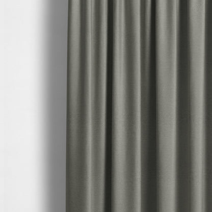 Miami Soft Plain Weave Water Repellent Grey Upholstery Fabric CTR-1505 - Made To Measure Curtains