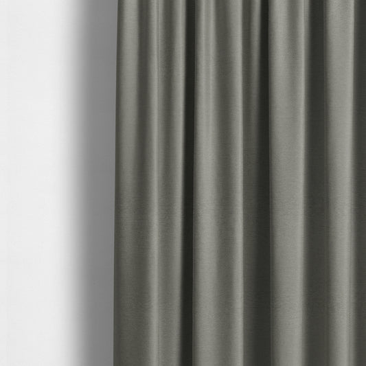 Miami Soft Plain Weave Water Repellent Grey Upholstery Fabric CTR-1505 - Made To Measure Curtains