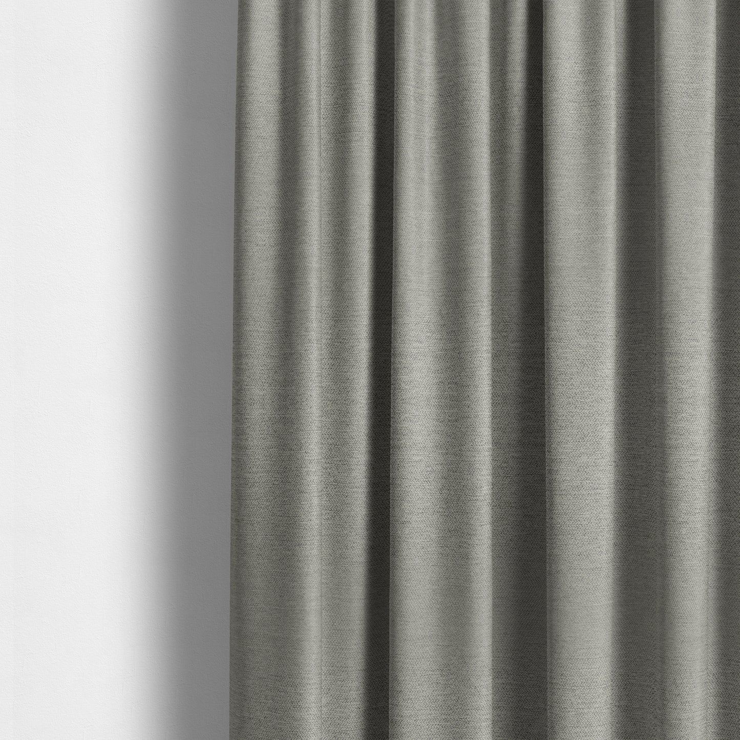 Miami Soft Plain Weave Water Repellent Silver Upholstery Fabric CTR-1506 - Made To Measure Curtains