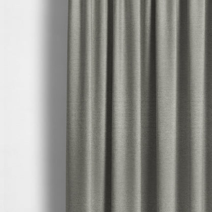 Miami Soft Plain Weave Water Repellent Silver Upholstery Fabric CTR-1506 - Made To Measure Curtains