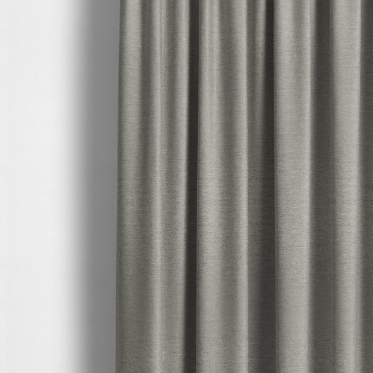 Miami Soft Plain Weave Water Repellent Silver Upholstery Fabric CTR-1506 - Made To Measure Curtains