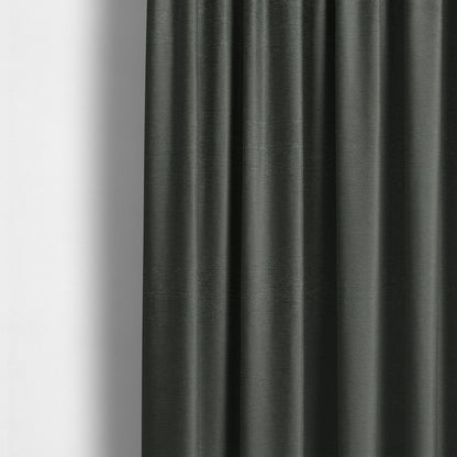 Miami Soft Plain Weave Water Repellent Grey Upholstery Fabric CTR-1508 - Made To Measure Curtains