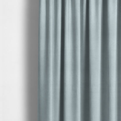 Melbourne Chenille Plain Silver Upholstery Fabric CTR-1518 - Made To Measure Curtains