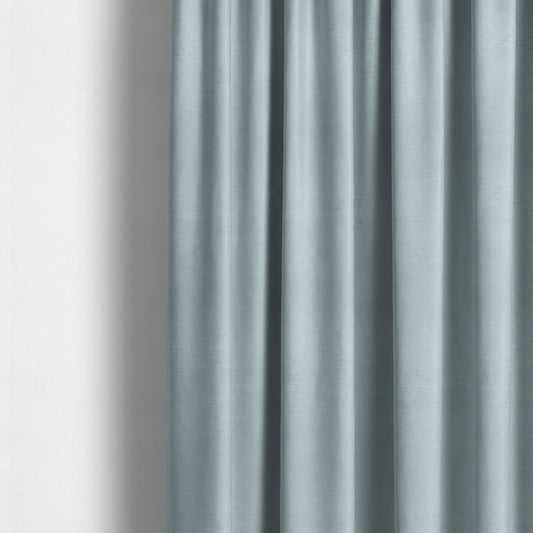 Melbourne Chenille Plain Silver Upholstery Fabric CTR-1518 - Made To Measure Curtains