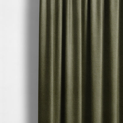 Wilson Soft Suede Green Colour Upholstery Fabric CTR-1529 - Made To Measure Curtains