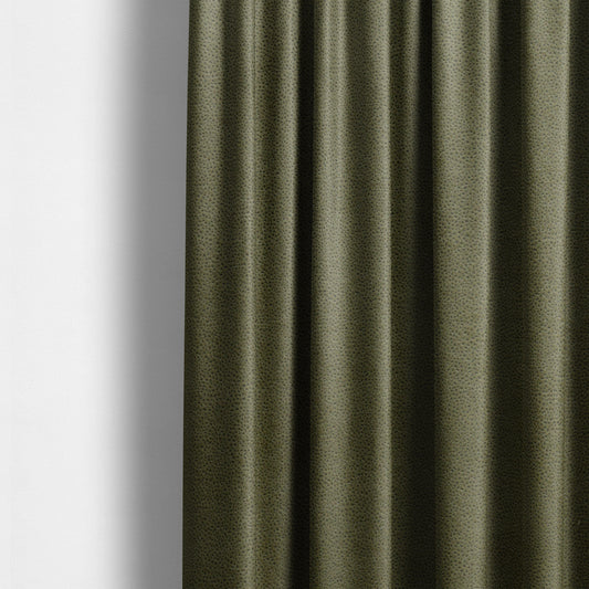 Wilson Soft Suede Green Colour Upholstery Fabric CTR-1529 - Made To Measure Curtains