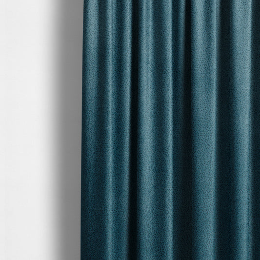 Wilson Soft Suede Blue Colour Upholstery Fabric CTR-1533 - Made To Measure Curtains