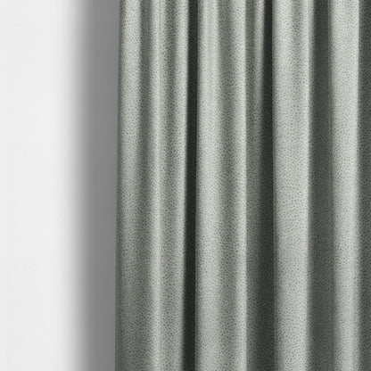 Wilson Soft Suede Silver Colour Upholstery Fabric CTR-1543 - Made To Measure Curtains