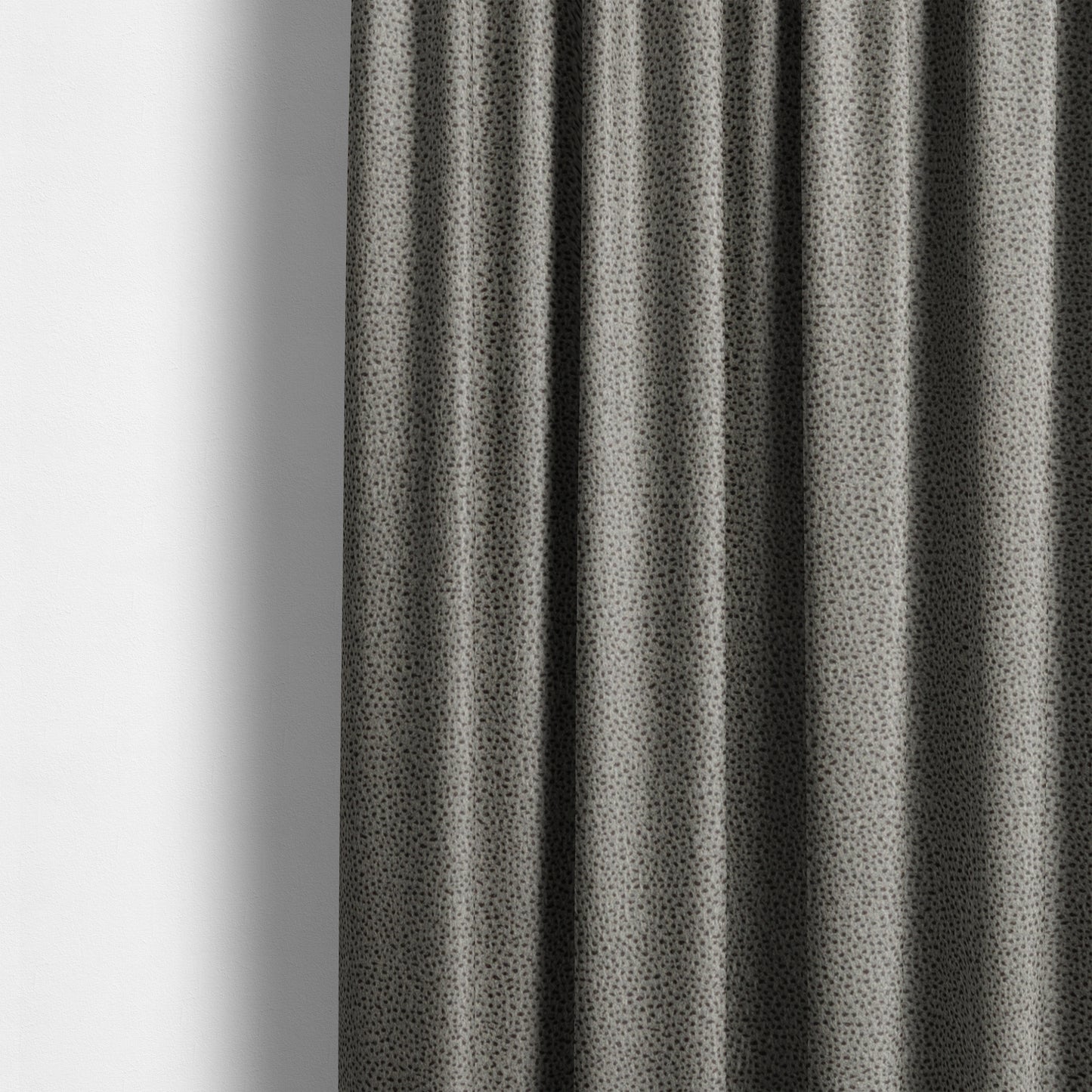 Wilson Soft Suede Grey Colour Upholstery Fabric CTR-1544 - Made To Measure Curtains