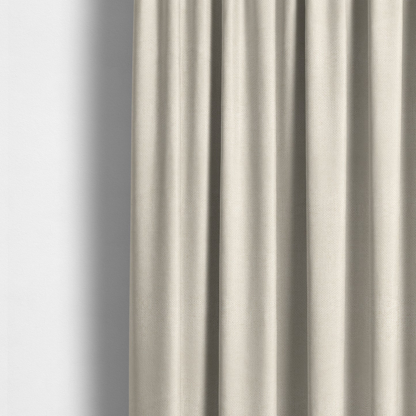 Windsor Soft Basket Weave Clean Easy Beige Upholstery Fabric CTR-1548 - Made To Measure Curtains