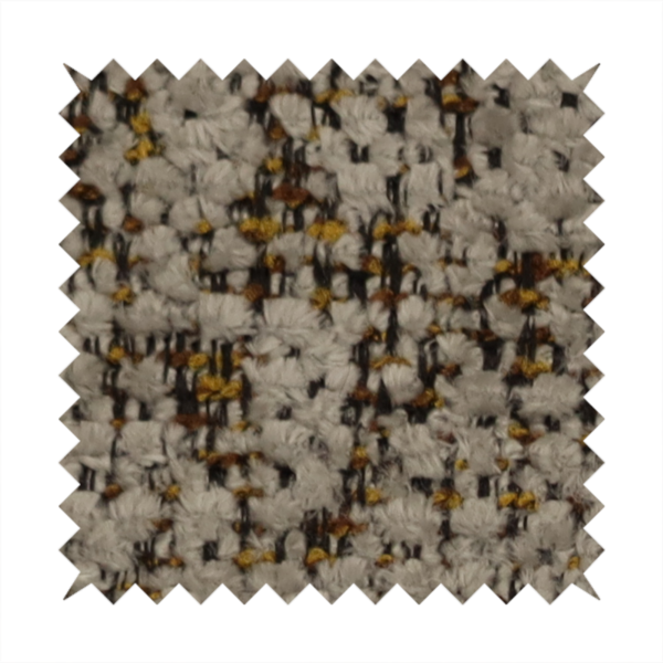 Wellington Chunky Chenille Weave Upholstery Fabric Silver Colour CTR-155 - Handmade Cushions