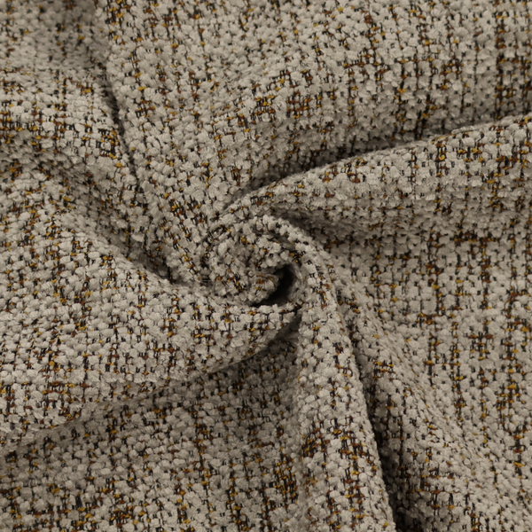 Wellington Chunky Chenille Weave Upholstery Fabric Silver Colour CTR-155 - Handmade Cushions