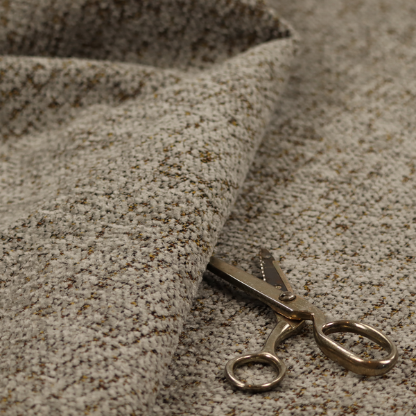 Wellington Chunky Chenille Weave Upholstery Fabric Silver Colour CTR-155 - Handmade Cushions