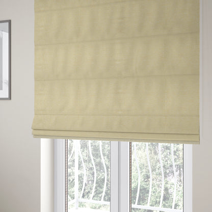 Windsor Soft Basket Weave Clean Easy Yellow Lemon Upholstery Fabric CTR-1551 - Roman Blinds