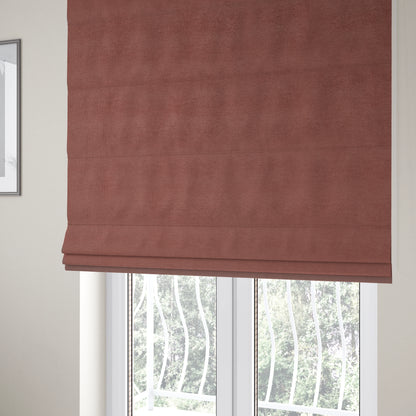 Windsor Soft Basket Weave Clean Easy Raspberry Red Upholstery Fabric CTR-1557 - Roman Blinds