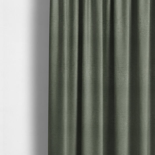 Windsor Soft Basket Weave Clean Easy Green Upholstery Fabric CTR-1558 - Made To Measure Curtains