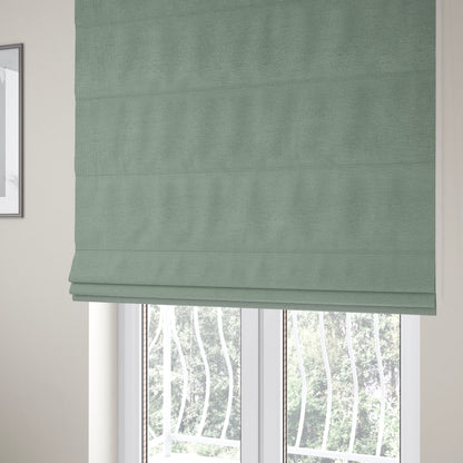 Windsor Soft Basket Weave Clean Easy Mint Green Upholstery Fabric CTR-1559 - Roman Blinds