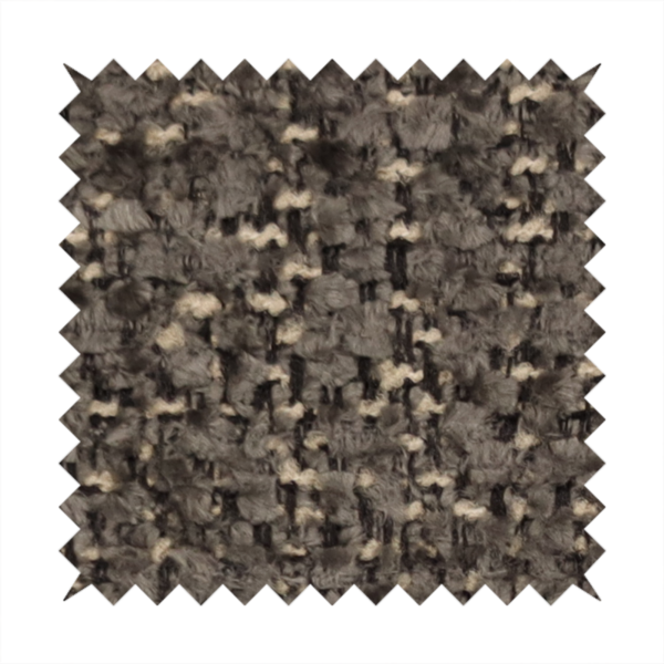 Wellington Chunky Chenille Weave Upholstery Fabric Grey Colour CTR-156 - Handmade Cushions