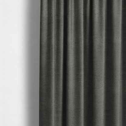 Windsor Soft Basket Weave Clean Easy Grey Upholstery Fabric CTR-1567 - Made To Measure Curtains