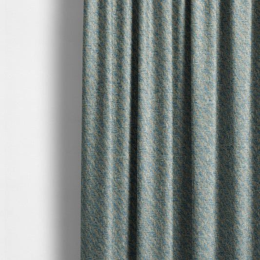 Sunrise Textured Chenille Clean Easy Blue Upholstery Fabric CTR-1570 - Made To Measure Curtains