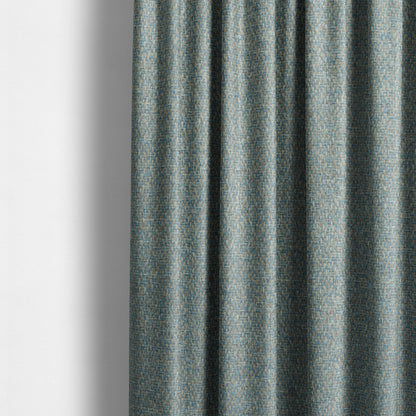 Sunrise Textured Chenille Clean Easy Blue Upholstery Fabric CTR-1571 - Made To Measure Curtains