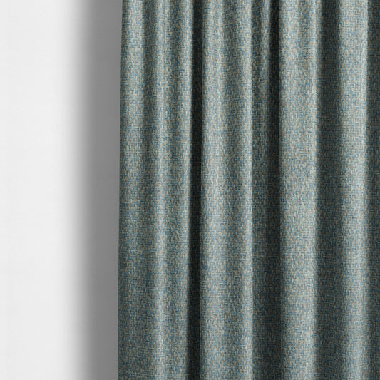 Sunrise Textured Chenille Clean Easy Blue Upholstery Fabric CTR-1571 - Made To Measure Curtains