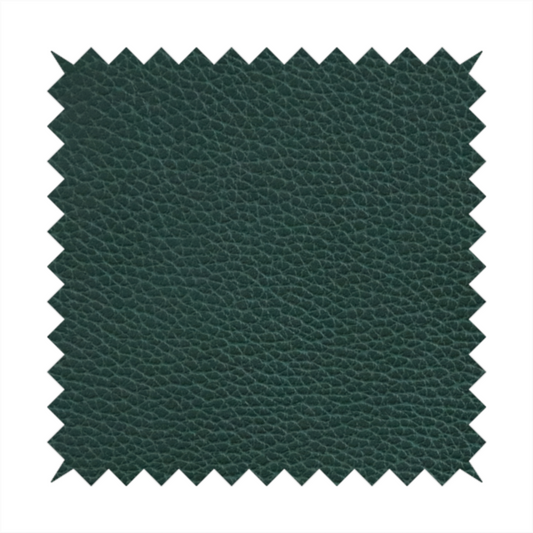 Venosa Plain Faux Leather Look In Army Green Colour Upholstery Fabric CTR-1575