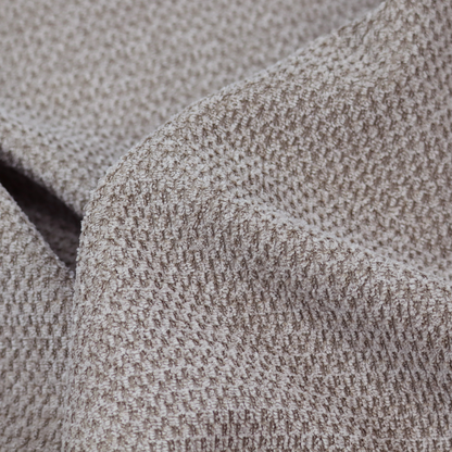 Chicago Bobble Effect Chenille Upholstery Fabric Oatmeal Colour CTR-1576 - Made To Measure Curtains