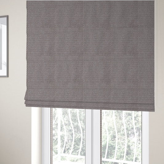 Chicago Bobble Effect Chenille Upholstery Fabric Oatmeal Colour CTR-1576 - Roman Blinds