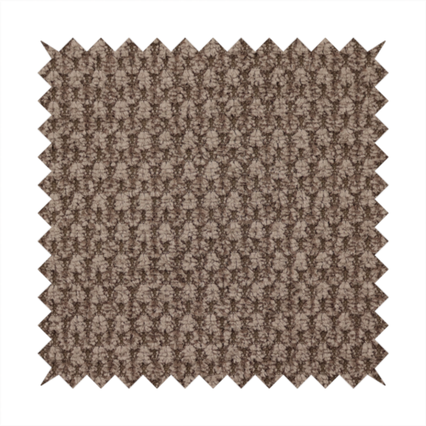 Chicago Bobble Effect Chenille Upholstery Fabric Mocha Colour CTR-1577 - Handmade Cushions