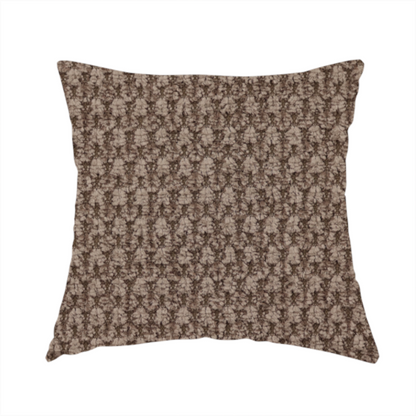 Chicago Bobble Effect Chenille Upholstery Fabric Mocha Colour CTR-1577 - Handmade Cushions