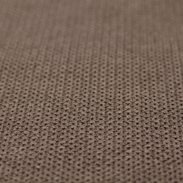 Chicago Bobble Effect Chenille Upholstery Fabric Mocha Colour CTR-1577 - Handmade Cushions