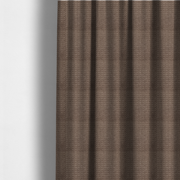 Chicago Bobble Effect Chenille Upholstery Fabric Mocha Colour CTR-1577 - Made To Measure Curtains