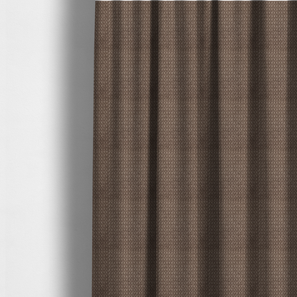 Chicago Bobble Effect Chenille Upholstery Fabric Mocha Colour CTR-1577 - Made To Measure Curtains