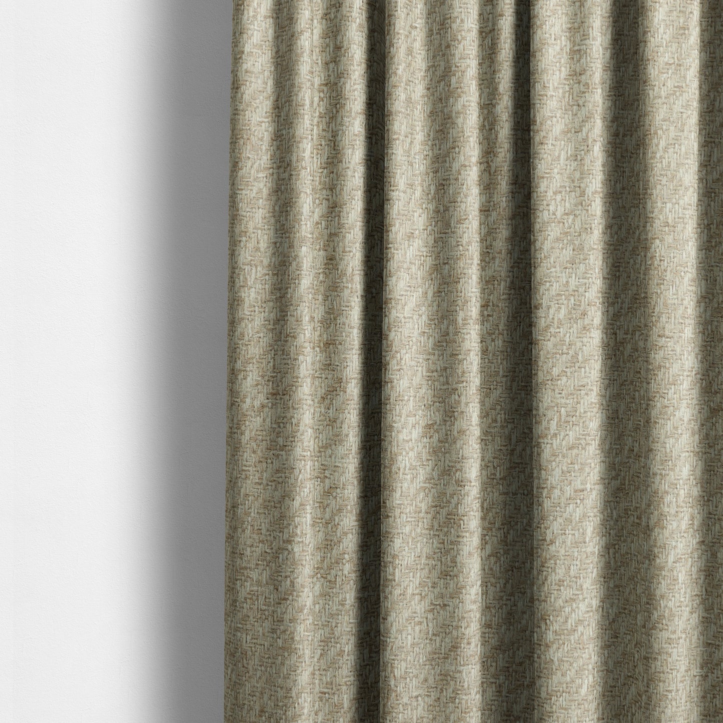 Sunrise Textured Chenille Clean Easy Cream Upholstery Fabric CTR-1580 - Made To Measure Curtains