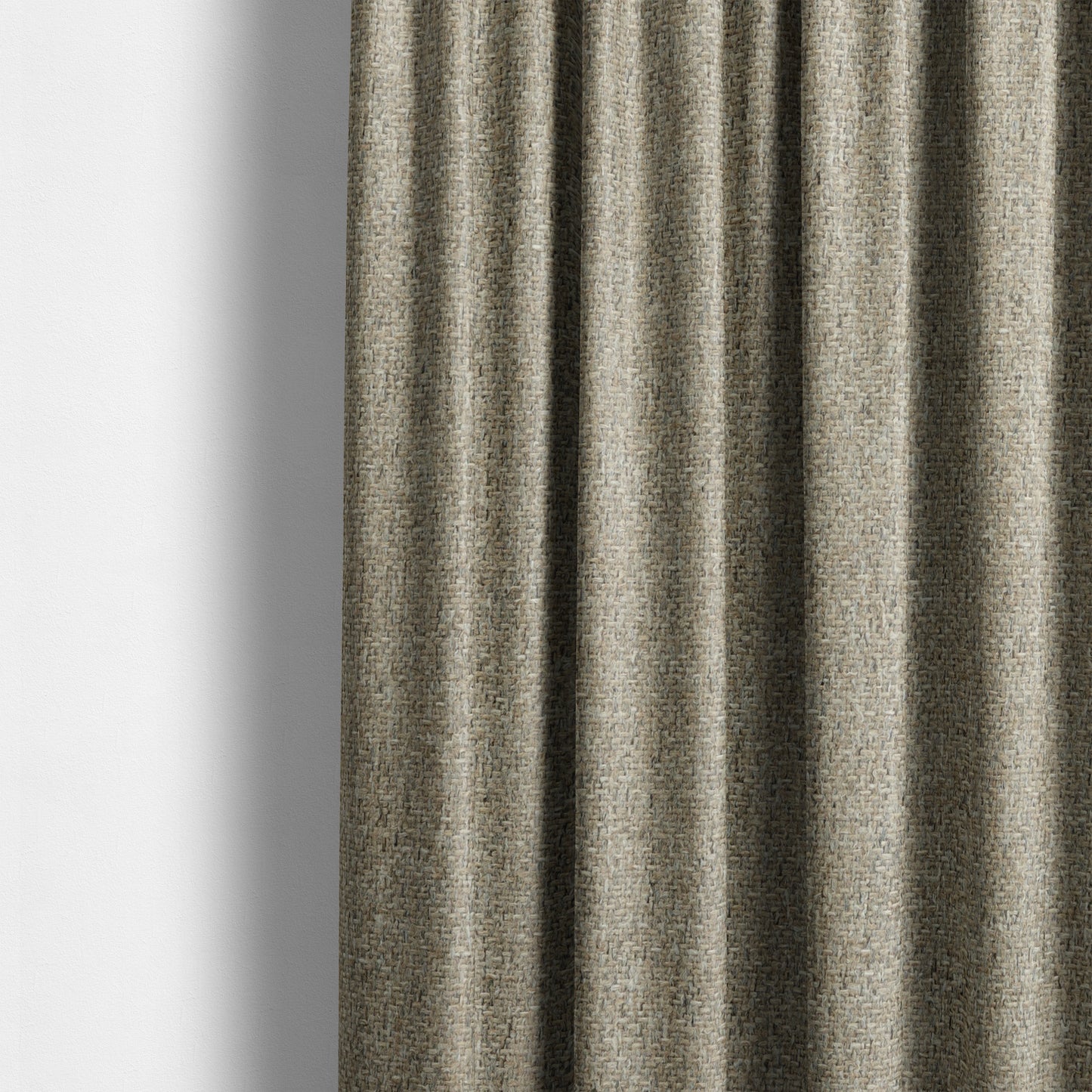 Sunrise Textured Chenille Clean Easy Beige Upholstery Fabric CTR-1583 - Made To Measure Curtains