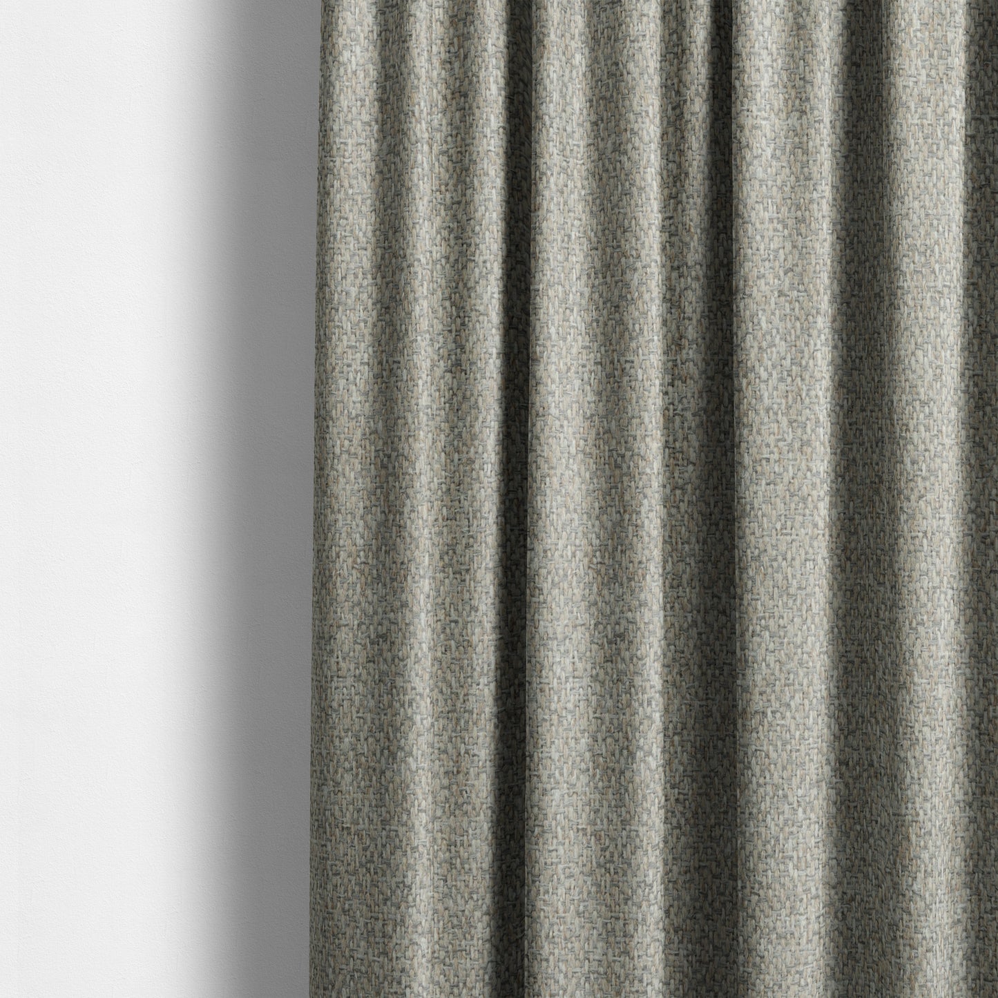 Sunrise Textured Chenille Clean Easy Silver Upholstery Fabric CTR-1587 - Made To Measure Curtains