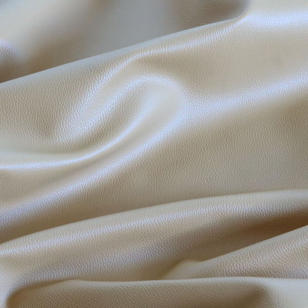 Venosa Plain Faux Leather Look In Mustard Yellow Colour Upholstery Fabric CTR-1588