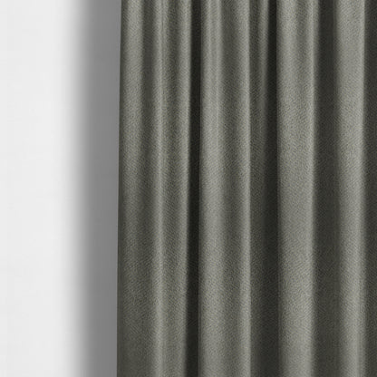 Sunrise Textured Chenille Clean Easy Grey Upholstery Fabric CTR-1588 - Made To Measure Curtains