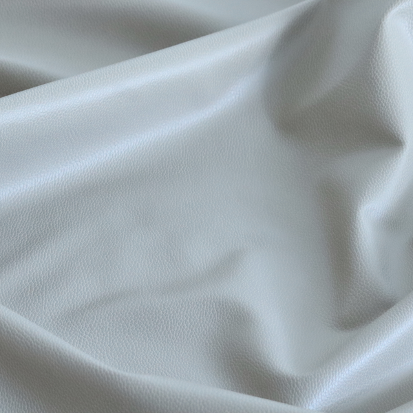 Venosa Plain Faux Leather Look In Dark Beige Colour Upholstery Fabric CTR-1589